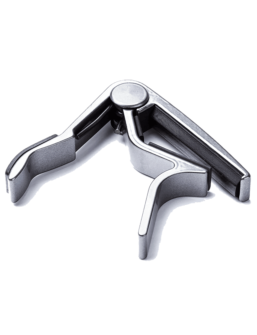Dunlop 84fs Cejillo Capo Guitarra Acústica Trigger Plano | Color: Humo