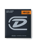 Dunlop Cuerdas Bajo Eléctrico 5 Cuerdas Dbn 40-120 Light Níquel Wound