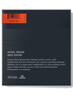 Dunlop® DBN 40-120 Cuerdas Bajo Eléctrico 5 Cuerdas Light Níquel Wound
