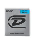 Dunlop® DBSBN-45-125 Cuerdas Bajo Eléctrico 5 Cuerdas SUPER BRIGHT Níquel
