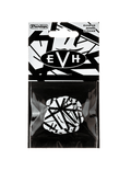 Dunlop Evh White Black Uñetas Max-Grip Calibre: .60 Mm | Color: Banco Y Negro Bolsa: 6 Unidades