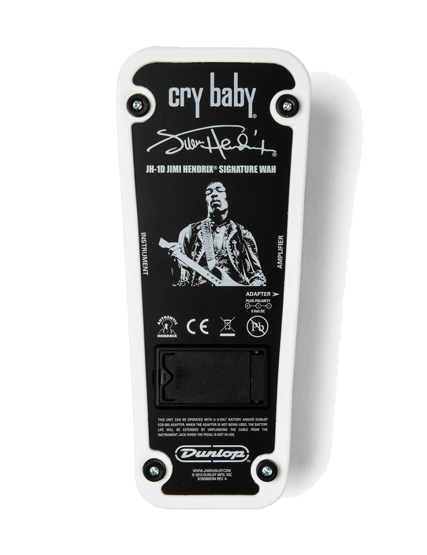 Dunlop® JH1D Pedal Guitarra Jimi Hendrix™ Signature Cry Baby® Wah