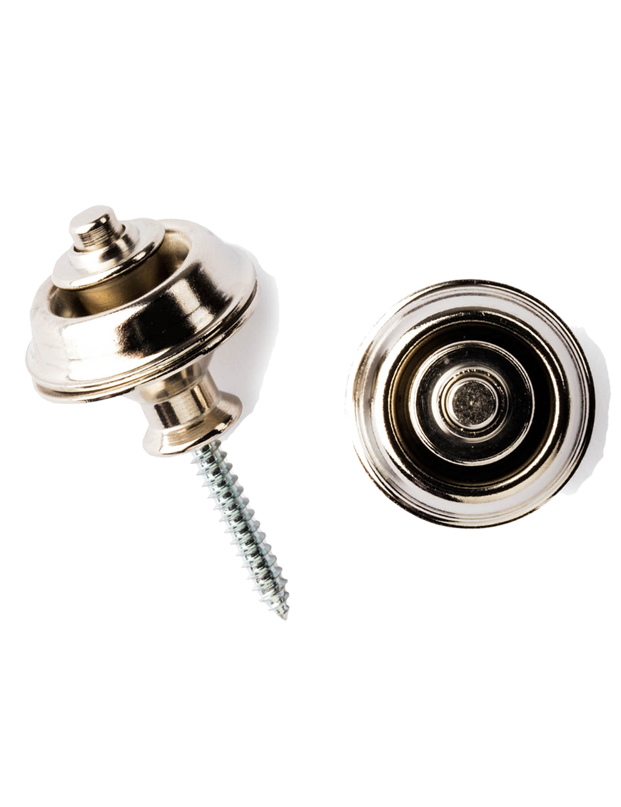 Dunlop® SLS1031N Seguro Correa Straplok® Dual Design Níquel