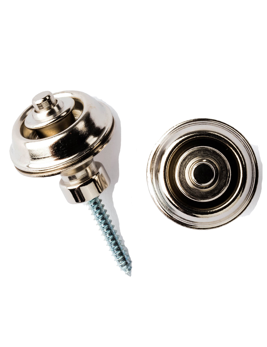 Dunlop® SLS1501N Seguro Correa Straplok® Tradicional Níquel