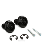 Dunlop® SLS1503BK Seguro Correa Straplok® Tradicional Black Oxide