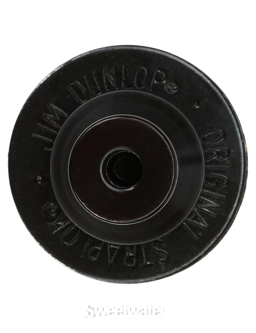 Dunlop® SLS1503BK Seguro Correa Straplok® Tradicional Black Oxide