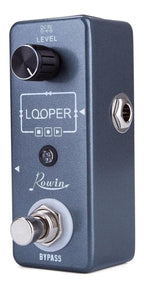 Pedal Looper Nano Usb Para Guitarra Rowin