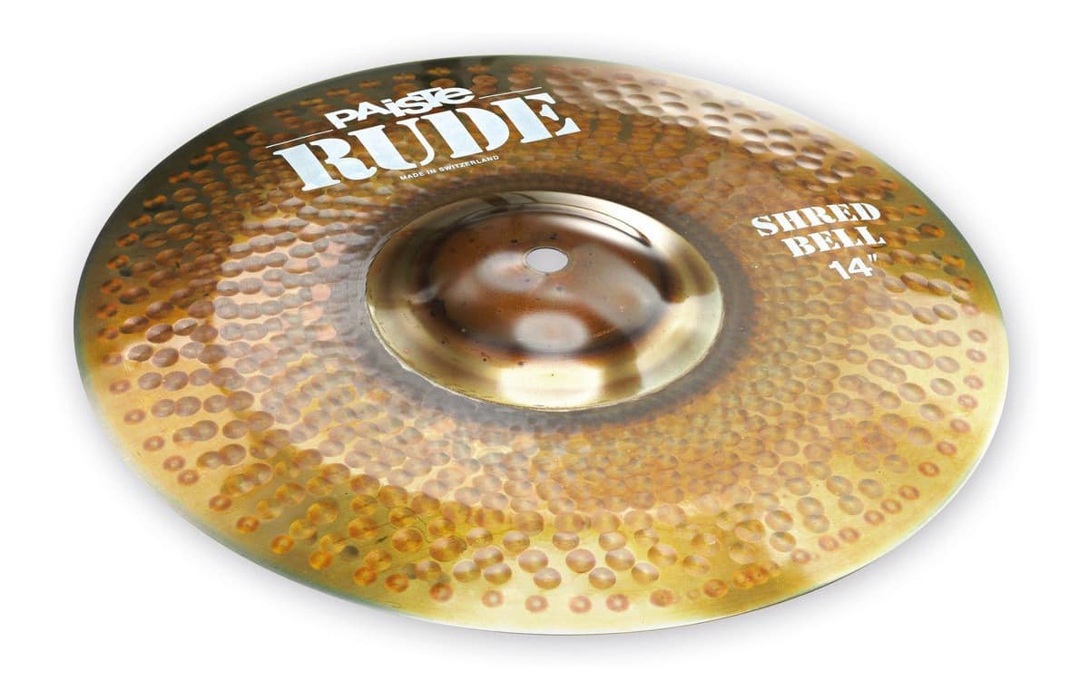 Paiste Platillo Shred Bell 14" Serie Rude