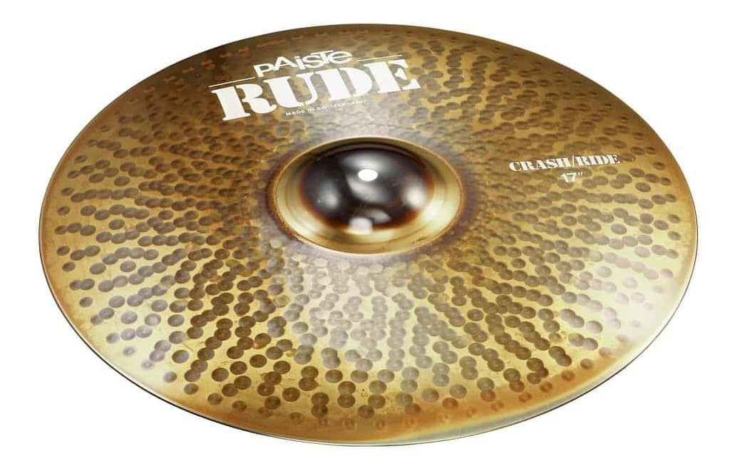 Paiste Platillo Crash Ride 17" Serie Rude