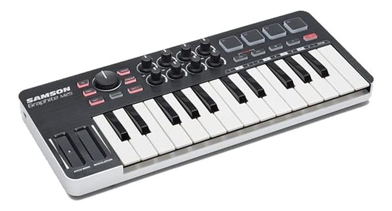 Samson Controlador Midi Graphite M25