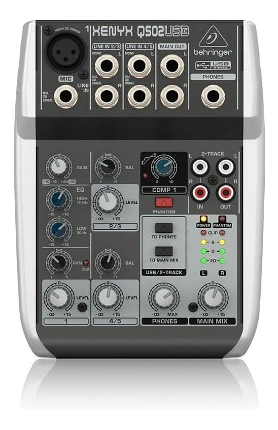 Mixer Behringer Q502usb Xenyx