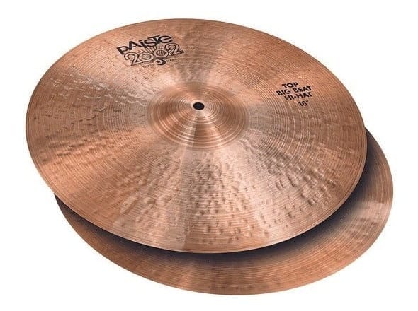 Paiste Platillo Black Big Beat Hi-Hat 16" Serie 2002