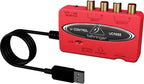 Behringer Interfaz Audio Uca222 U-Control Usb