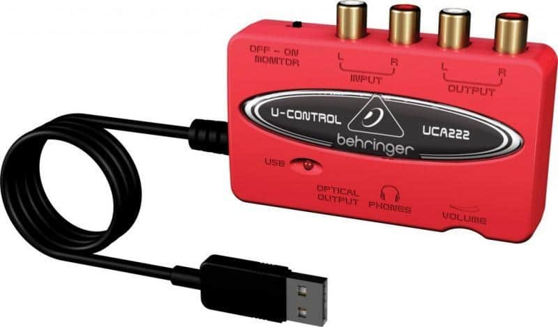 Behringer Interfaz Audio Uca222 U-Control Usb