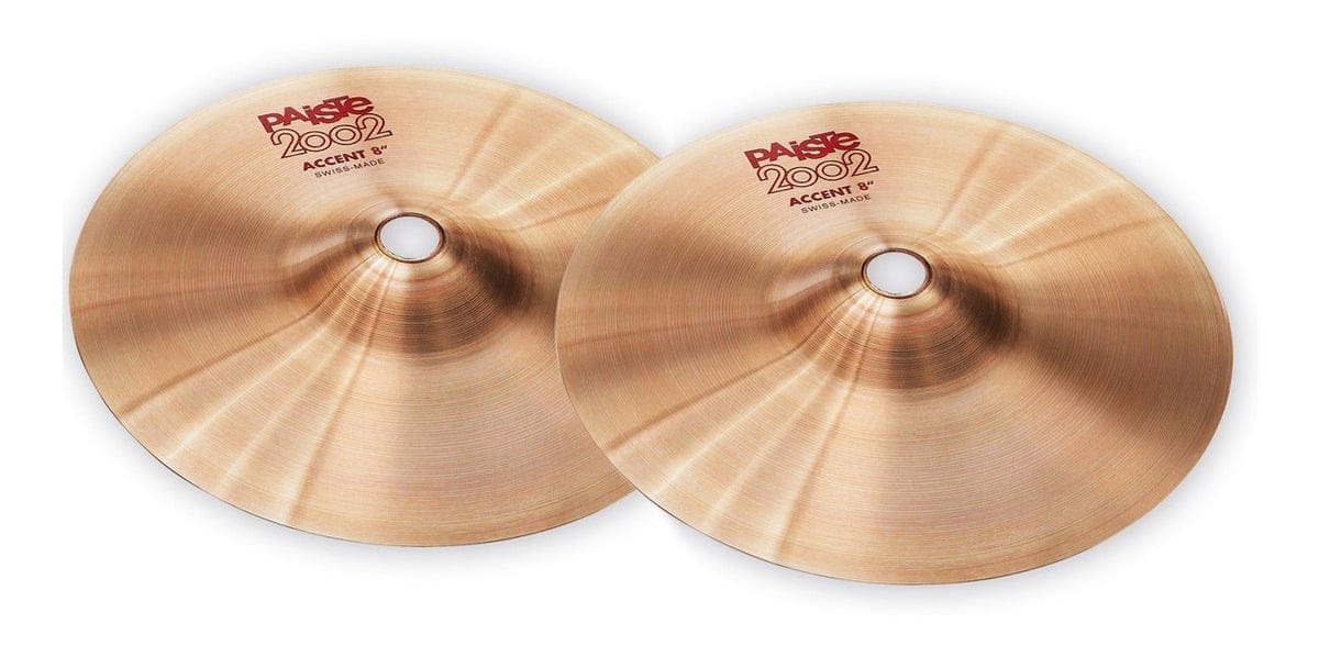 Paiste Platillo Accent Cymbal 8" (Par) Serie 2002