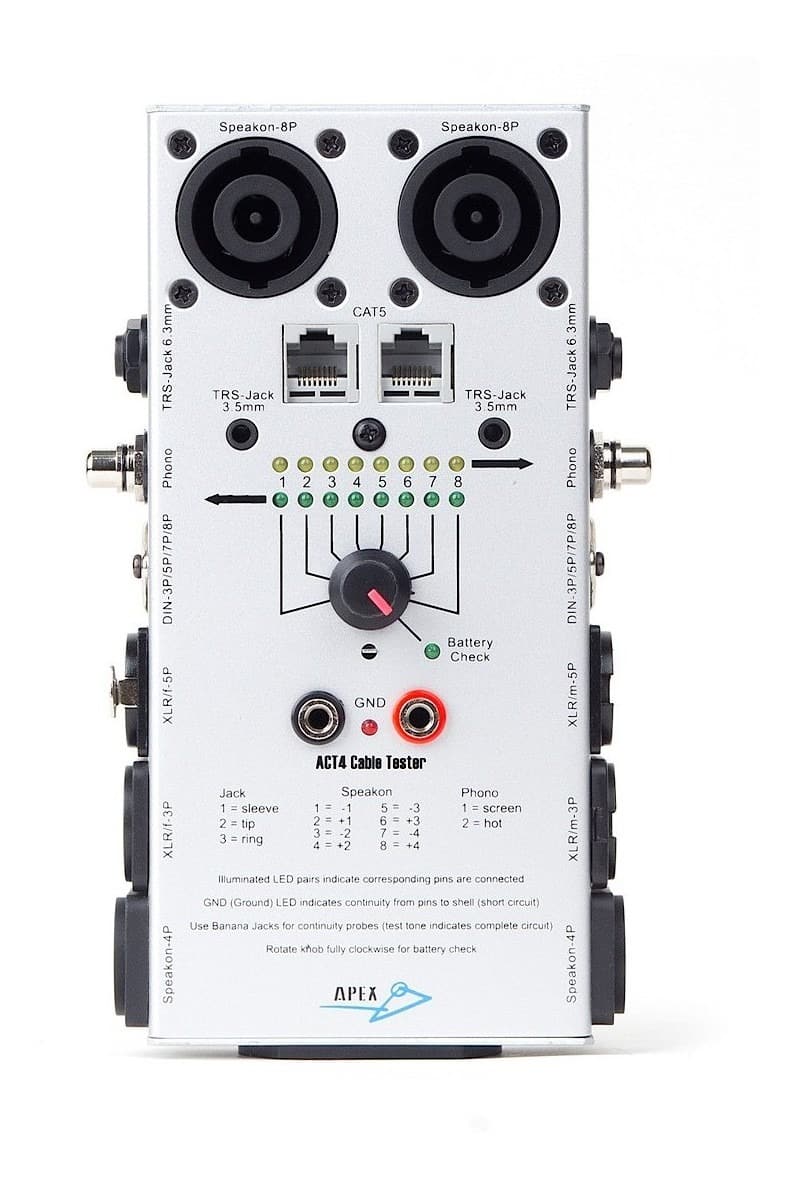 Apextone Tester De Cables Act4 Deluxe