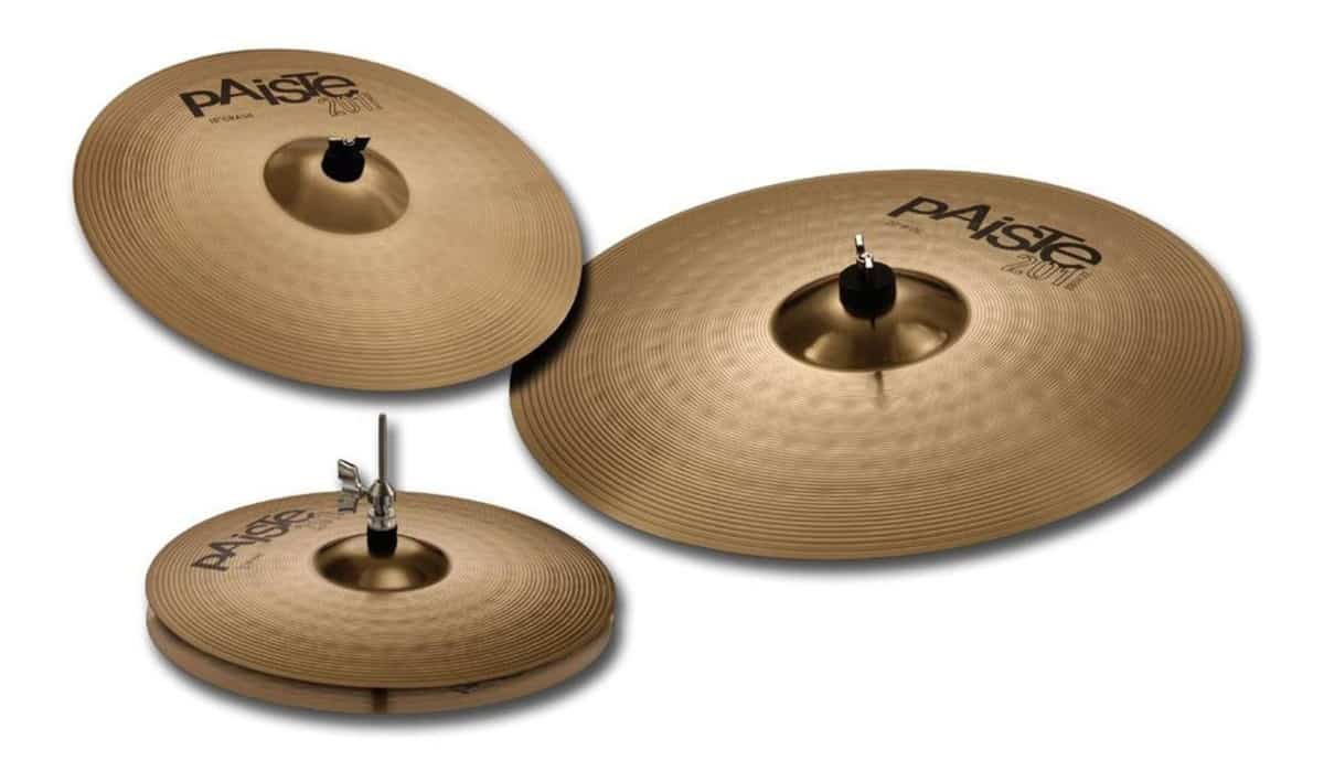 Paiste Set Hi-Hat 14, Crash 16, Ride 20 Serie 201
