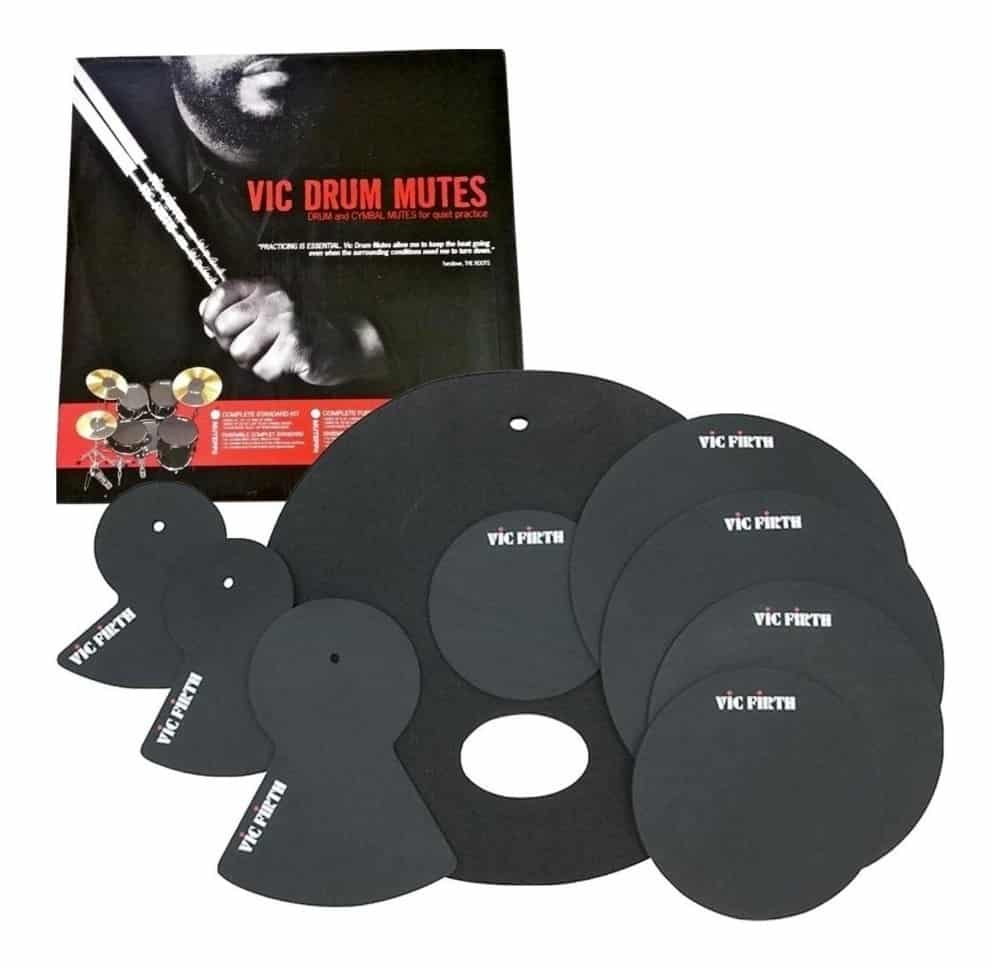 Vic Firth® Mutepp5 Silenciador Batería Set: 10",12",14",14", 20" Platillos