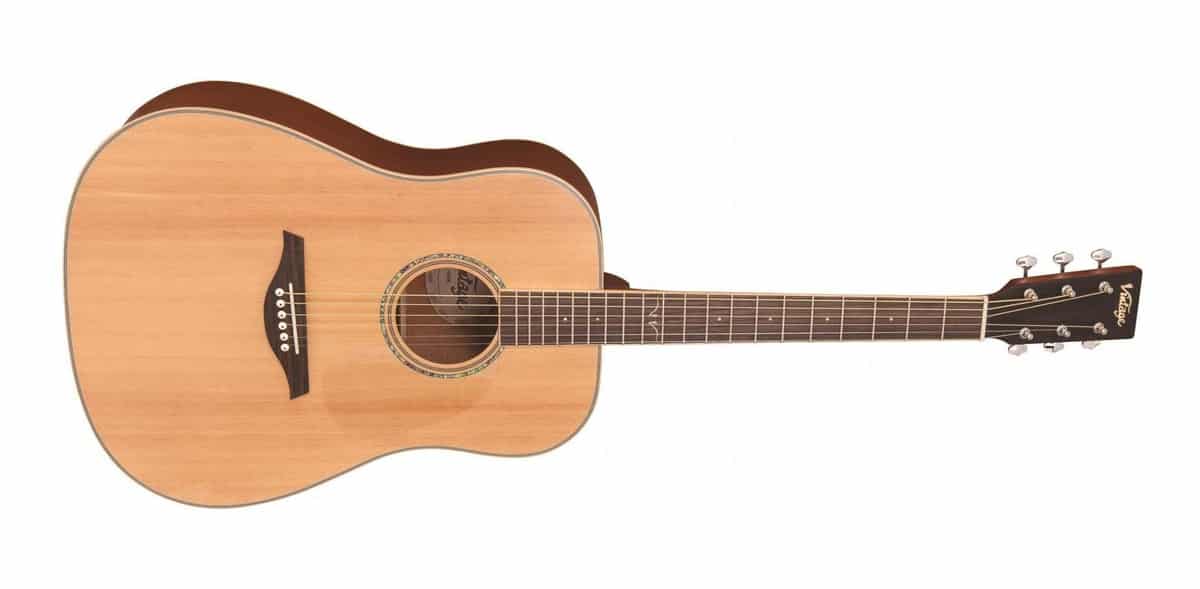 Vintage Guitarra Acústica V501n