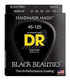 Dr Cuerdas Bajo Eléctrico 5 Cuerdas Black Beauties