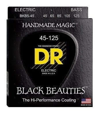 Dr Cuerdas Bajo Eléctrico 5 Cuerdas Black Beauties