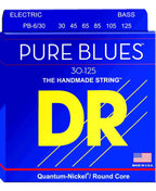 Dr Cuerdas Bajo 6 Cuerdas Pb6-30-125 Pure Blues Medium