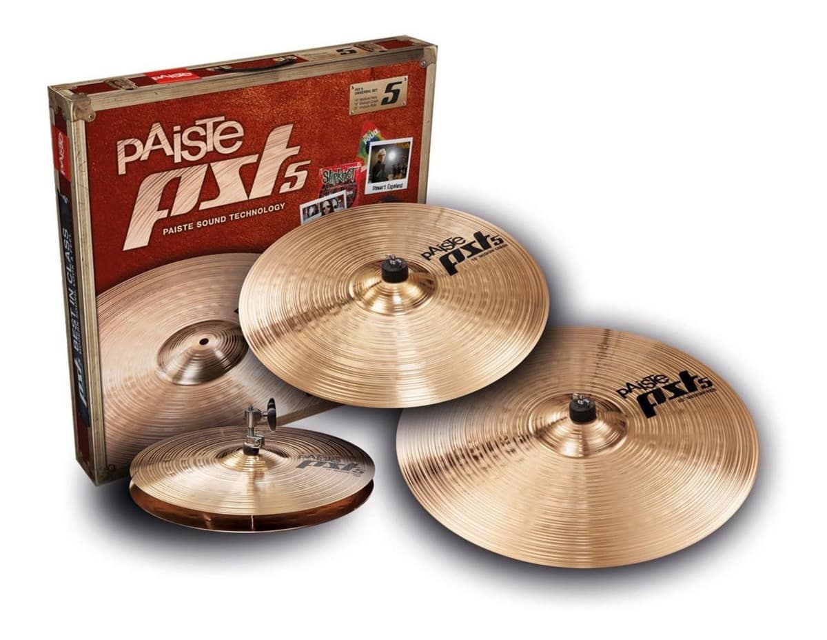 Paiste Platillo Hi-Hat 14, Crash 16 Y Ride 20 Serie Pst5n