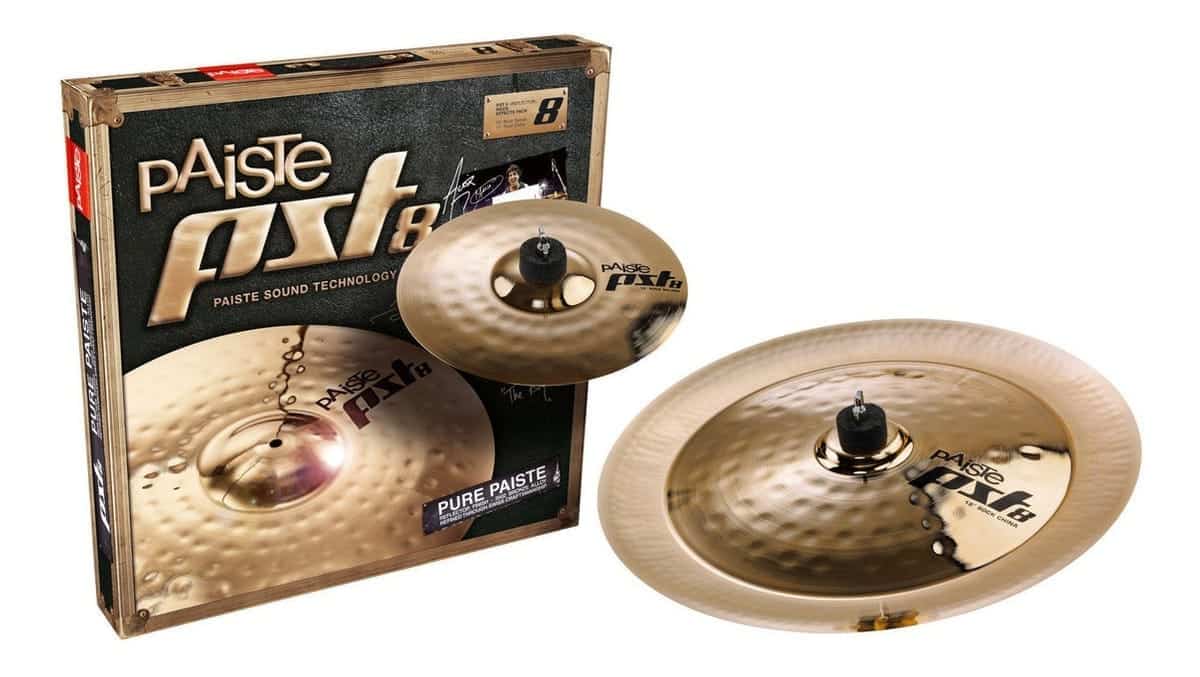 Paiste Set Splash 10, China 18 Serie Pst8