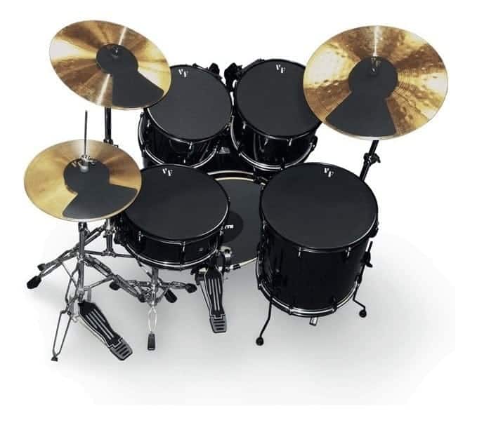 Vic Firth® Mutepp5 Silenciador Batería Set: 10",12",14",14", 20" Platillos