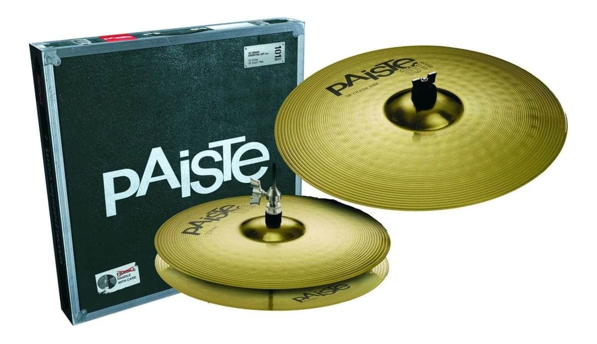 Pack Hi-Hat 14  + Crash 18  Paiste Serie 101