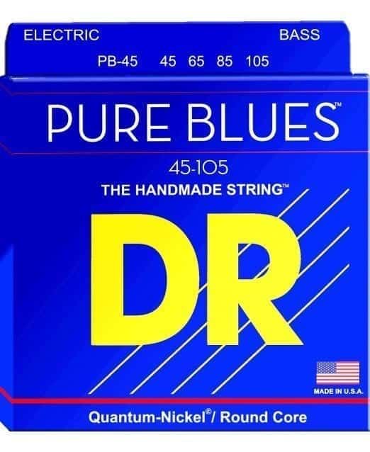 Dr Cuerdas Bajo Dr Pb 45-105  Pure Blues Medium
