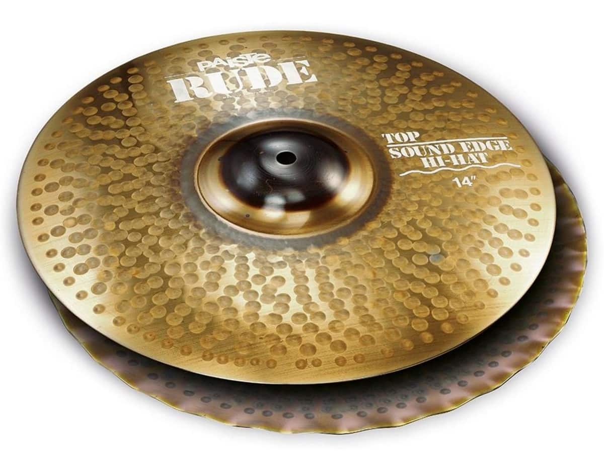 Paiste Platillo Hi Hat Sound Edge Serie Rude