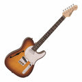 Vintage Guitarra Eléctrica Semihollow Tl Deluxe V72ftb
