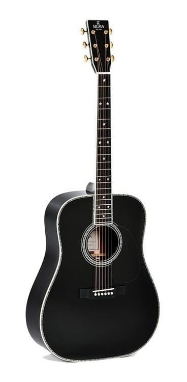 Sigma Guitarra Electroacústica Dreadnought Mas Softcase