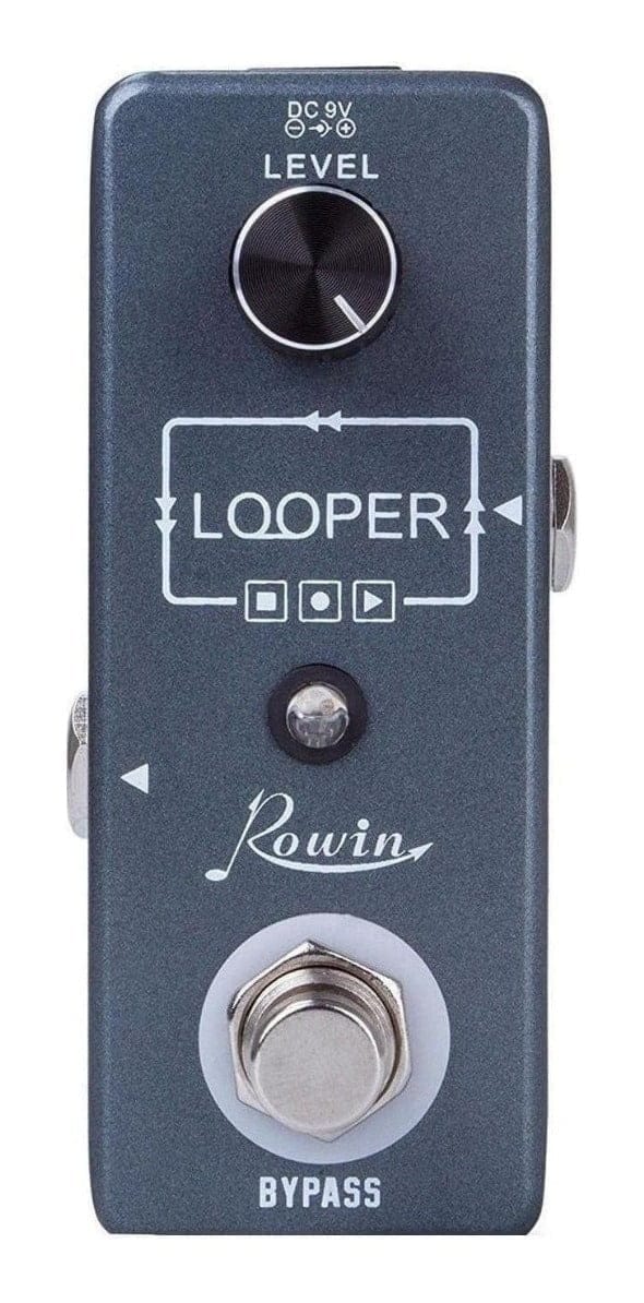 Pedal Looper Nano Usb Para Guitarra Rowin