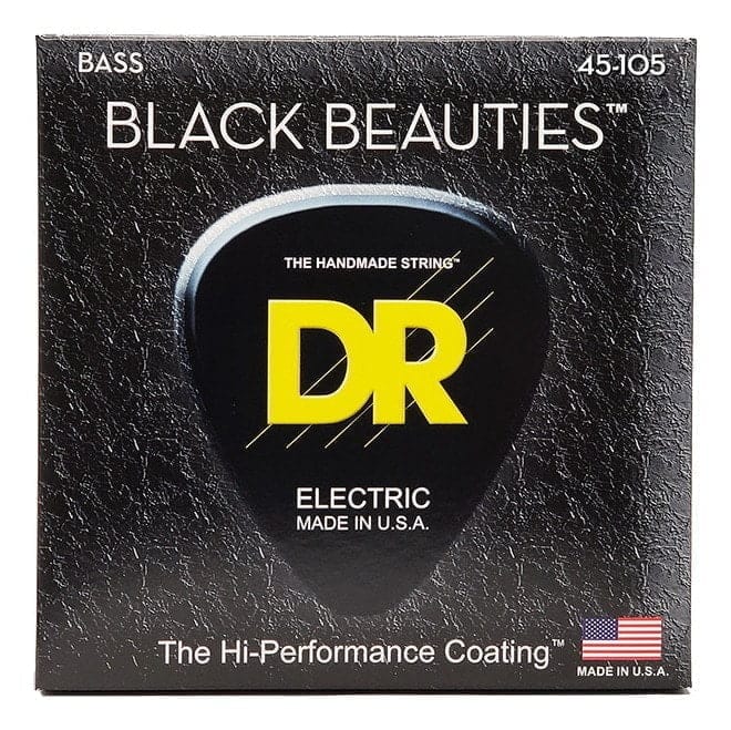 Dr Cuerdas Bajo Bkb 45-105 Black Beauties Medium