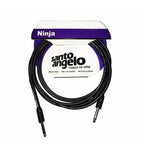 Santo Angelo® Ninja 3.05mt Cable Instrumentos Plug ¼" Recto A Plug ¼" Recto Ofhc
