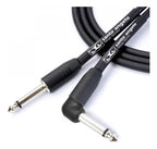 Santo Angelo® Ninja 4.57mt Cable Instrumentos Plug ¼" Recto A Plug ¼" L 90° Ofhc