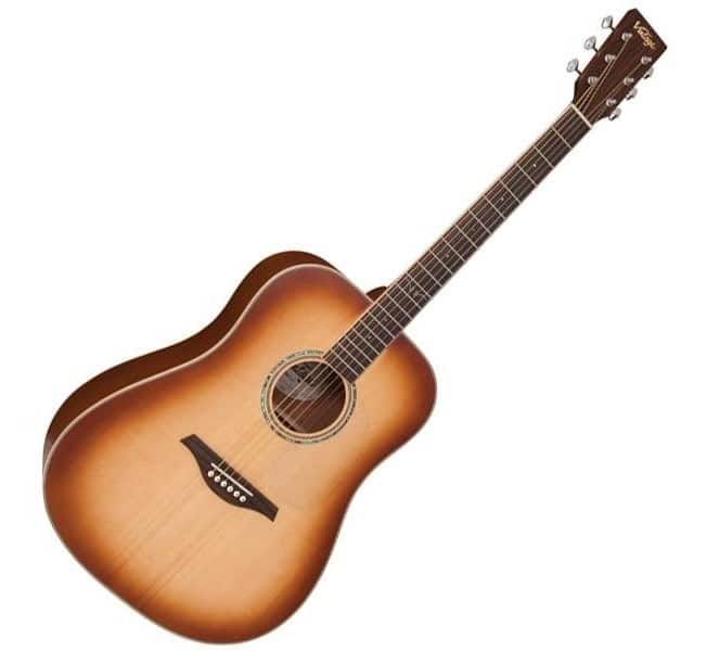 Vintage Guitarra Acústica  V501tsb