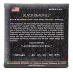 Dr Cuerdas Bajo Eléctrico 5 Cuerdas Black Beauties