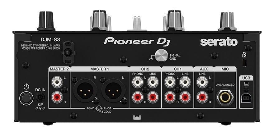 Pioneer Dj Mixer Djm-S3 2 Ch Scratch Style