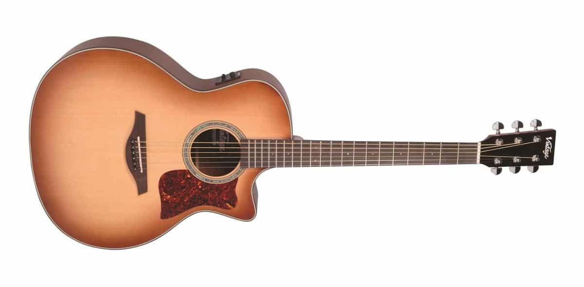 Vintage Guitarra Electroacústica Vga900sb
