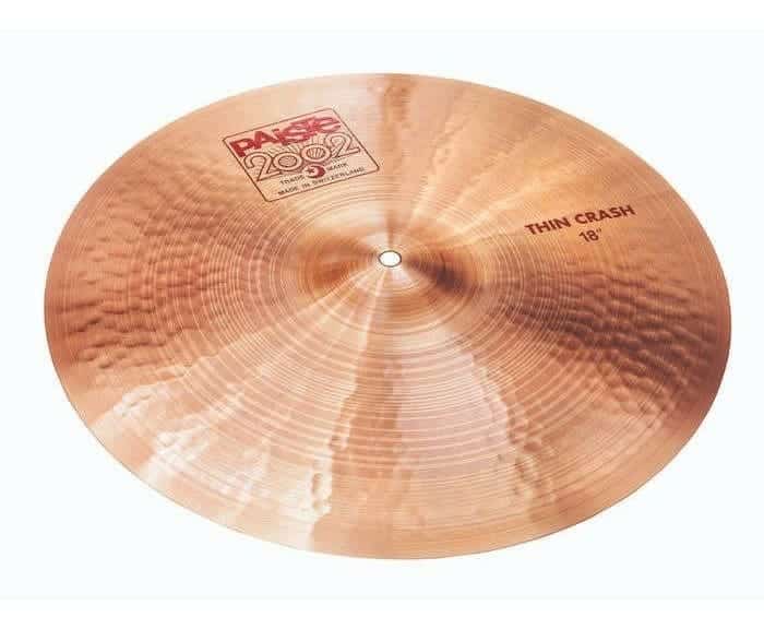 Paiste Platillo Thin Crash 18" Serie 2002