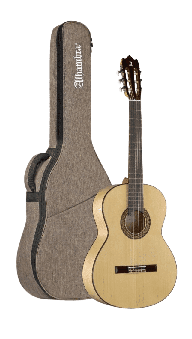 Alhambra Guitarra Flamenca Estudio 3f Funda 9730