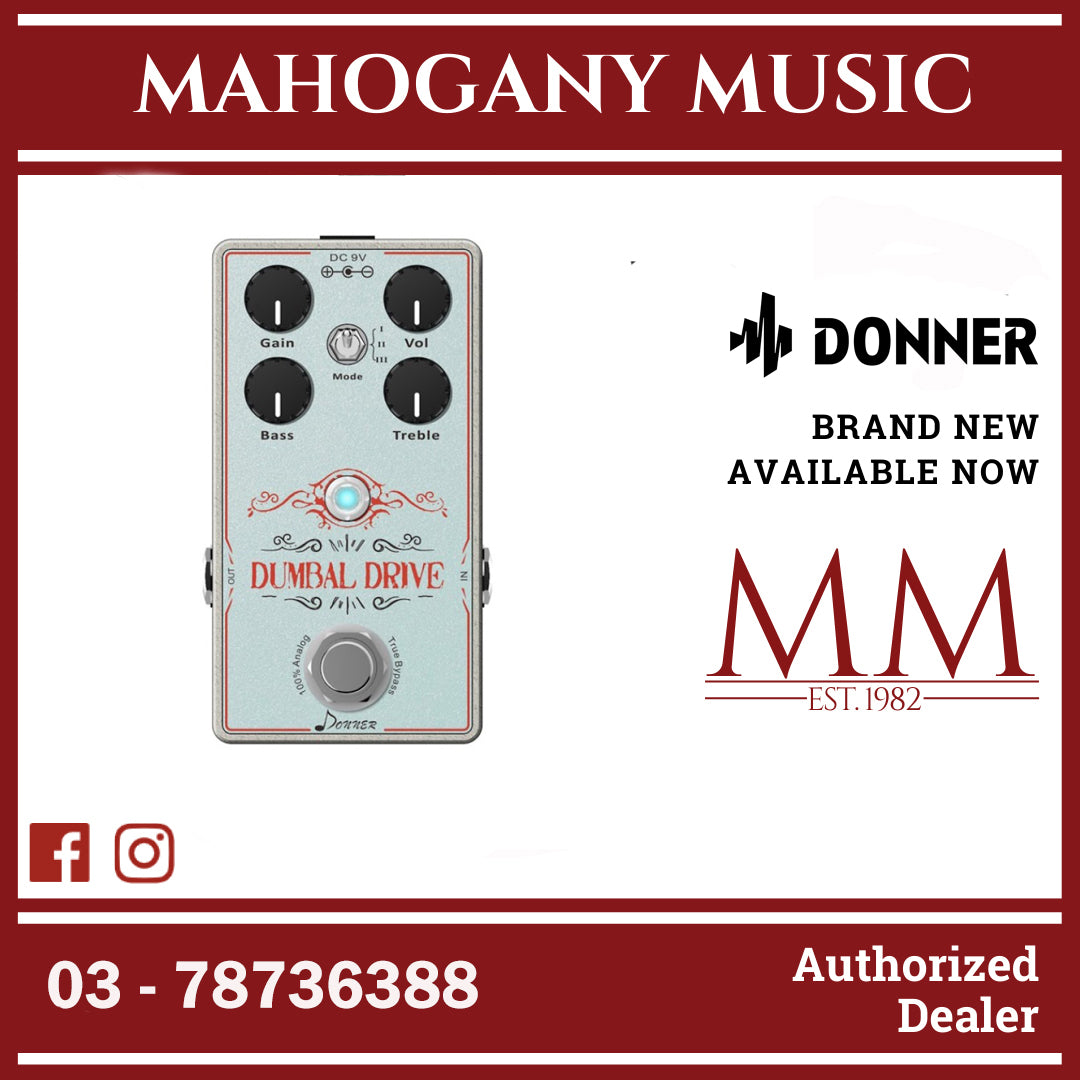 Donner Dumbal Drive Pedal de overdrive
