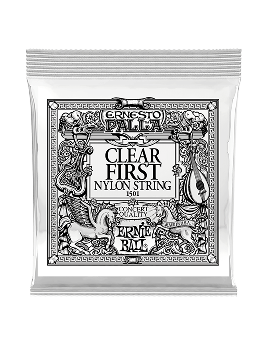 Ernie Ball® 1501 Cuerda Guitarra Clásica 1ra. Cuerda Nylon Calibre: .28