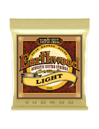 Ernie Ball® 2004 11-52 Earthwood Cuerdas Guitarra Acústica Light Bronze 80/20