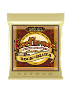 Ernie Ball® 2008 10-52 Earthwood Cuerdas Guitarra Acústica Rock and Blues Bronze 80/20