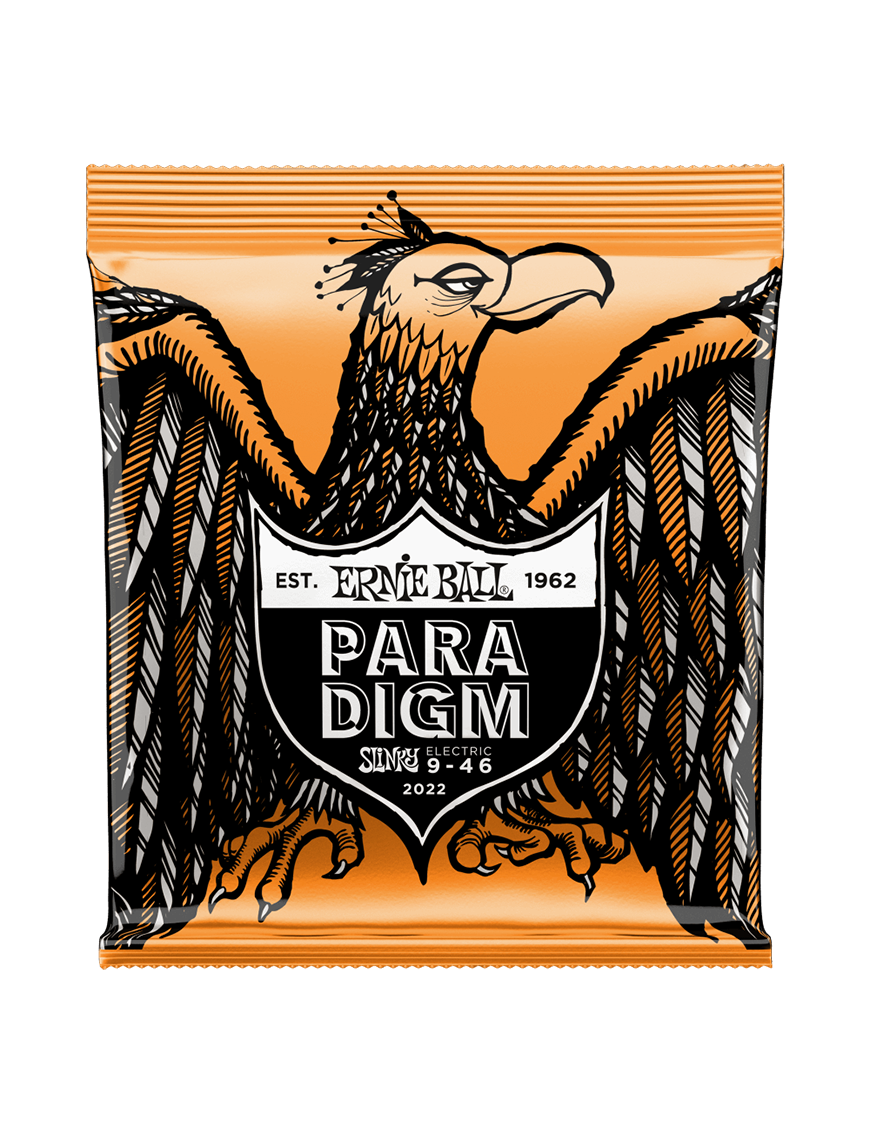 Ernie Ball® 2022 9-46 PARADIGM Cuerdas Guitarra Eléctrica Hybrid Slinky®