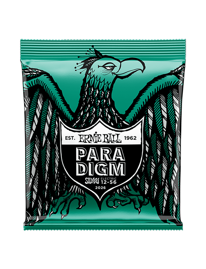 Ernie Ball® 2026 12-56 PARADIGM Cuerdas Guitarra Eléctrica Not Even Slinky®